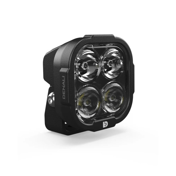 Denali DENALI DL-4 Driving Light w/ DataDim Technology, 4-LED, Elliptical Hybrid Beam